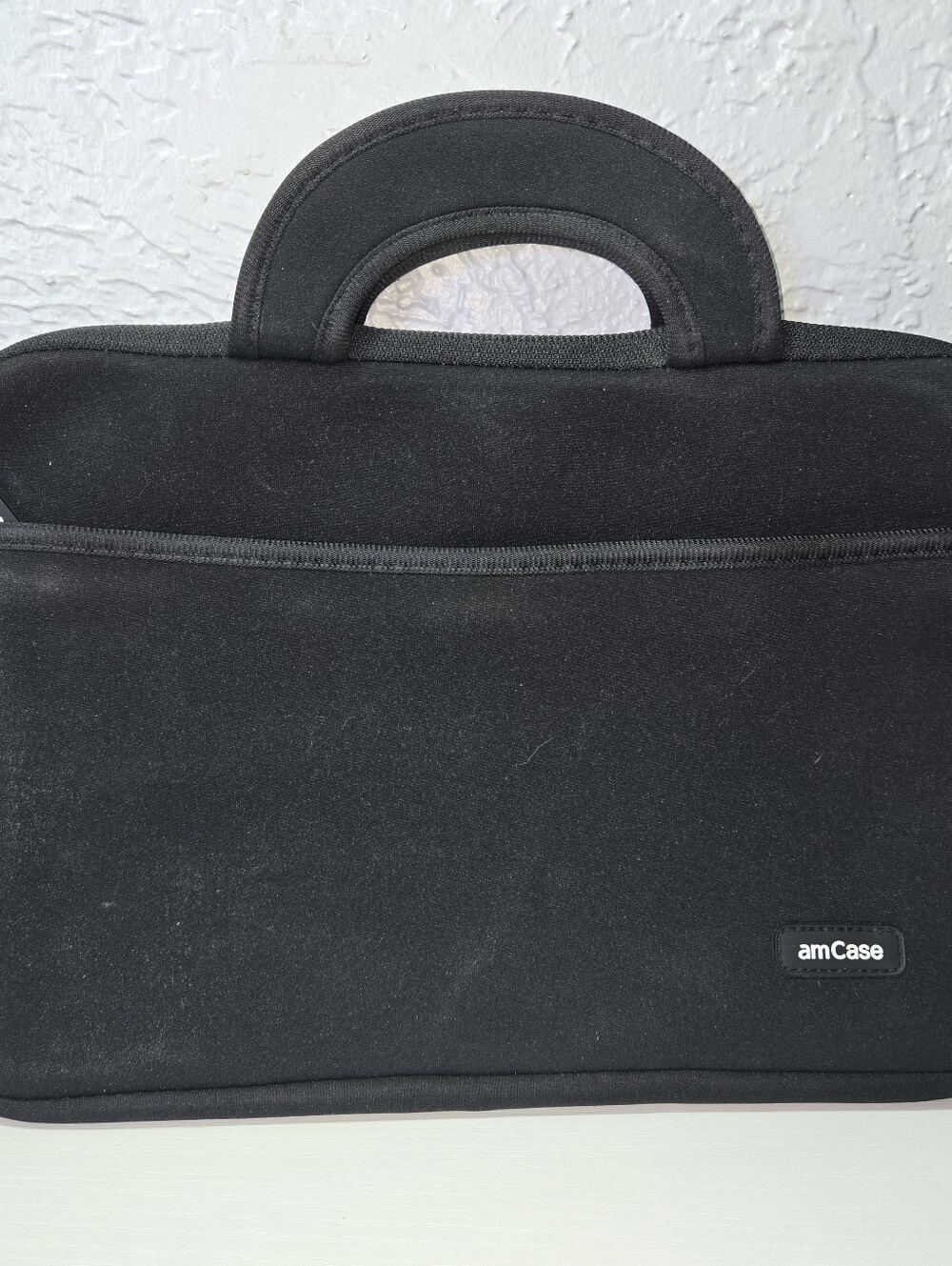 Black Neoprene Laptop/tablet Briefcase